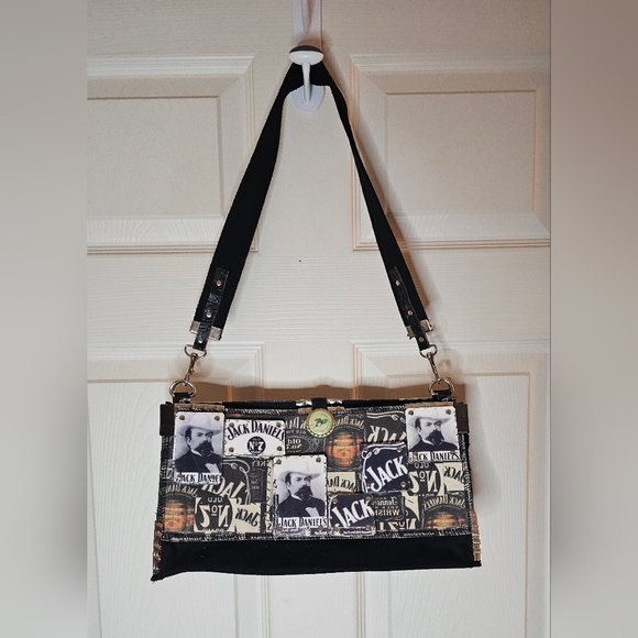 Handbags - Handmade Jack Daniel’s Novelty Fabric Shoulder Bag Purse